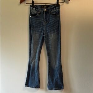 Indigo Rein Blue Flare Wide Leg Jeans